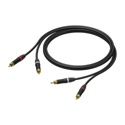 PROCAB PRA800/3 2x RCA/Cinch męskie - 2x RCA/Cinch męskie - UltraFlex™ 3 m